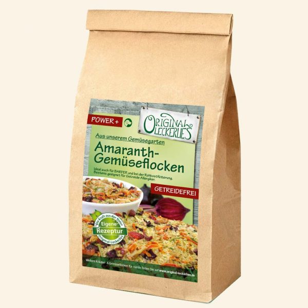Produktbild Amaranth-Gemüseflocken von Original Leckerlies